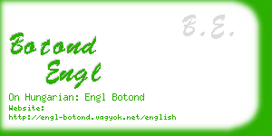 botond engl business card